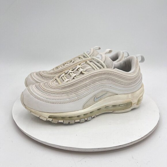 Nike Air Max 97 Women Size 8 921733-100 White Pure Platinum Training Shoes - Picture 1 of 14